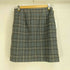 バーバリーブルーレーベル BURBERRY BLUE LABEL ウールチェックミニスカート レディース EUR:38