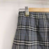 バーバリーブルーレーベル BURBERRY BLUE LABEL ウールチェックミニスカート レディース EUR:38