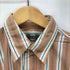 ユニクロ UNIQLO 80-90S OLD 緑タグ 初期 S/S ストライプ シャツ メンズ JPN:M
