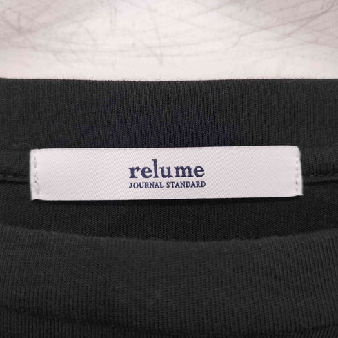 ジャーナルスタンダードレリューム JOURNAL STANDARD relume オーガニックコットン汗ジミ防止ワイドT レディース FREE