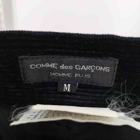 コムデギャルソンオムプリュス COMME des GARCONS HOMME PLUS コーデュロイ ワイドストレート パンツ ウエストアジャスター付き メンズ JPN:M
