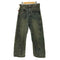 ウィム バイ リドム WYM LIDNM VINTAGE WASHED CURVED DENIM ヴィンテージ ウォッシュド カーブ デニム パンツ メンズ JPN:S