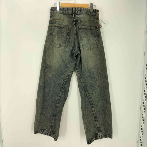 ウィム バイ リドム WYM LIDNM VINTAGE WASHED CURVED DENIM ヴィンテージ ウォッシュド カーブ デニム パンツ メンズ JPN:S