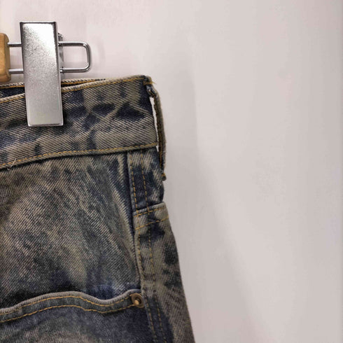 ウィム バイ リドム WYM LIDNM VINTAGE WASHED CURVED DENIM ヴィンテージ ウォッシュド カーブ デニム パンツ メンズ JPN:S