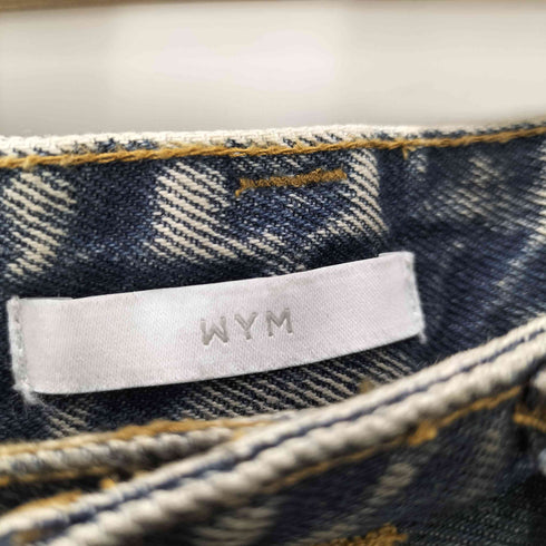 ウィム バイ リドム WYM LIDNM VINTAGE WASHED CURVED DENIM ヴィンテージ ウォッシュド カーブ デニム パンツ メンズ JPN:S