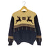 ラルフローレン RALPH LAUREN 80s 鹿と雪の結晶の柄 ノルディック ウールニットセーター レディース 150