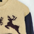 ラルフローレン RALPH LAUREN 80s 鹿と雪の結晶の柄 ノルディック ウールニットセーター レディース 150