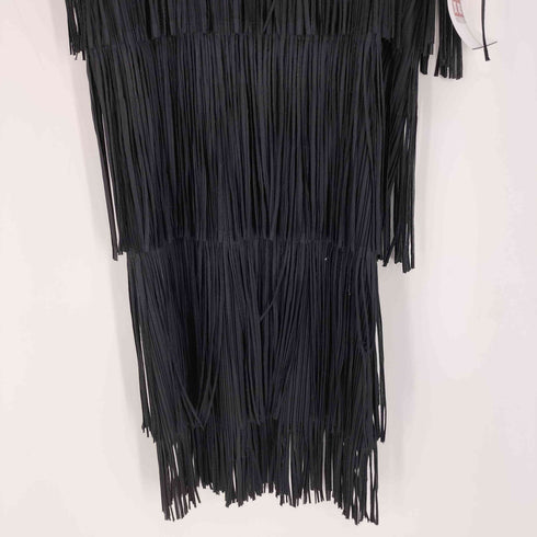 プリーツプリーズイッセイミヤケ PLEATS PLEASE ISSEY MIYAKE 12SS フリンジデザイン ノースリーブ プリーツ チュニック レディース JPN:4