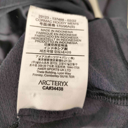 アークテリクス ARCTERYX Cormac Hoody コーマック フーディ パーカー メンズ import:S
