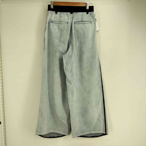 アダムエロペ Adam et Rope 24AW ドレスデニムパンツ レディース JPN:36