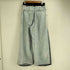 アダムエロペ Adam et Rope 24AW ドレスデニムパンツ レディース JPN:36