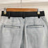 アダムエロペ Adam et Rope 24AW ドレスデニムパンツ レディース JPN:36
