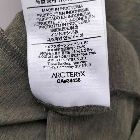 アークテリクス ARCTERYX CORMAC CREW LS コーマック クルー ロングスリーブ Tシャツ メンズ import:M