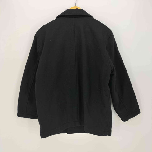アイエスイッセイミヤケ I.S. ISSEY MIYAKE 80s archive ISSEY SPORTS ウール ピーコート レディース JPN:M
