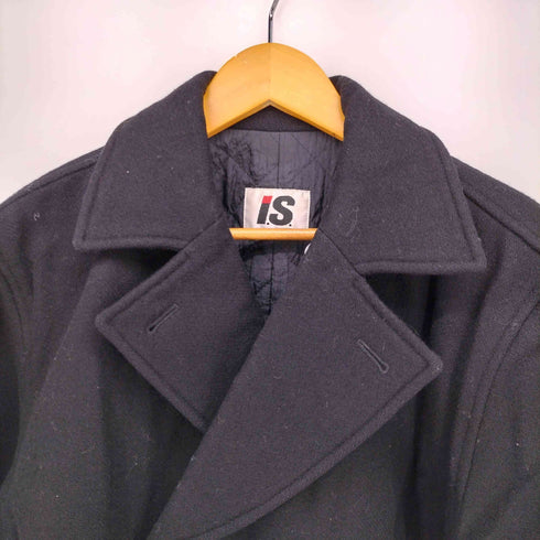 アイエスイッセイミヤケ I.S. ISSEY MIYAKE 80s archive ISSEY SPORTS ウール ピーコート レディース JPN:M