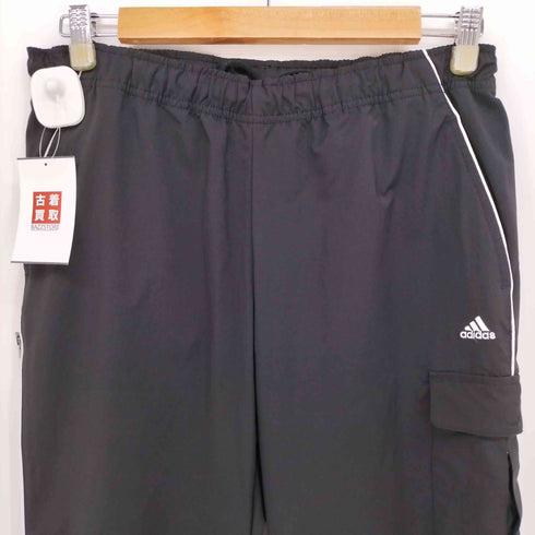 アディダス adidas 00s Y2K OLD パフォーマンスロゴ パイピング カーゴ フレアパンツ メンズ JPN:M