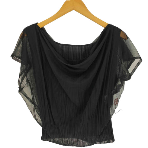 プリーツプリーズイッセイミヤケ PLEATS PLEASE ISSEY MIYAKE 13SS チュール レイヤード プリーツ ブラウス レディース JPN:3