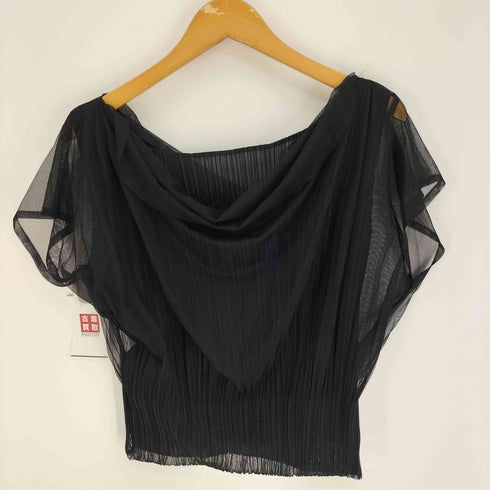 プリーツプリーズイッセイミヤケ PLEATS PLEASE ISSEY MIYAKE 13SS チュール レイヤード プリーツ ブラウス レディース JPN:3