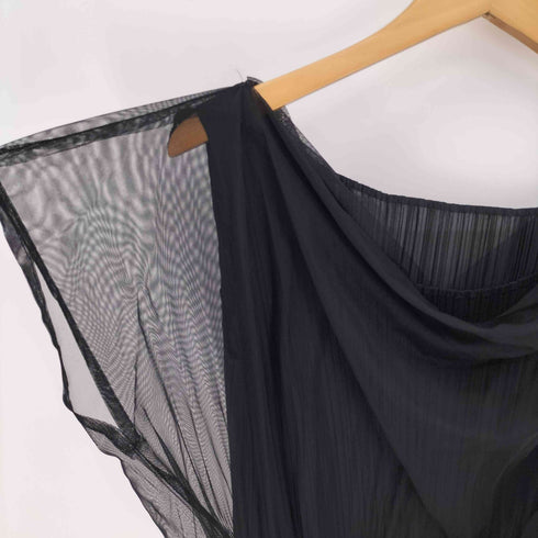 プリーツプリーズイッセイミヤケ PLEATS PLEASE ISSEY MIYAKE 13SS チュール レイヤード プリーツ ブラウス レディース JPN:3