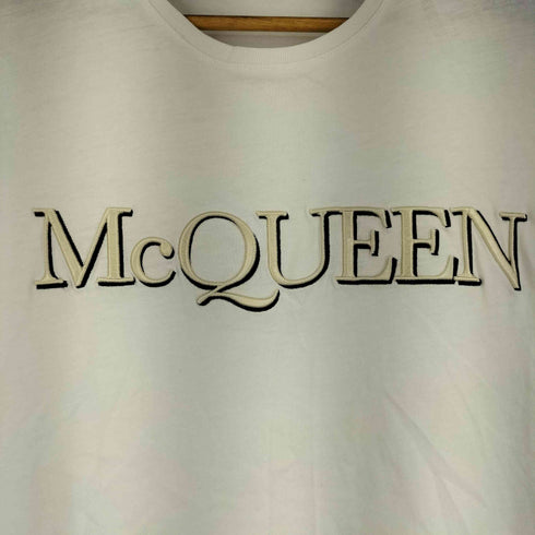 アレキサンダーマックイーン Alexander McQueen ロゴプリント S/S Tシャツ メンズ JPN:S