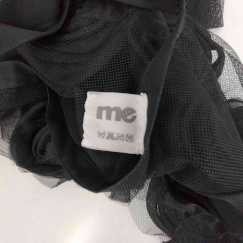 ミー イッセイミヤケ me ISSEY MIYAKE 薔薇 デザイン シースルー ストール レディース