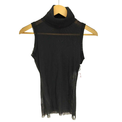 ジャンポールゴルチエ Jean Paul GAULTIER ハイネック ノースリーブ シアートップ レディース EUR:40