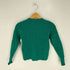 ラルフローレン RALPH LAUREN 80s 金ボタン ケーブルニットカーディガン レディース 140