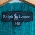 ラルフローレン RALPH LAUREN 80s 金ボタン ケーブルニットカーディガン レディース 140