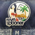 レインスプーナー Reyn Spooner 90s 水着タグ TAILORED FIT リバース プリント ボタンダウン 半袖シャツ メンズ import:M