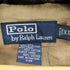 ポロバイラルフローレン Polo by RALPH LAUREN 90S 本革 レザー 同色ポニー 刺繍 チンストラップ スウィングトップ ジャケット 裏地コットン メンズ import:XL