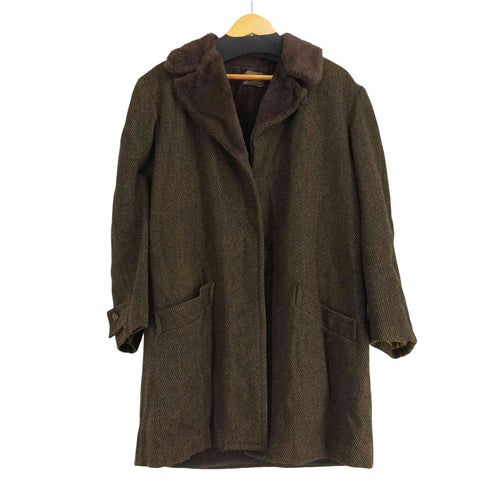 ペンドルトン PENDLETON 70-80S 裏地ファー チェスターコート メンズ