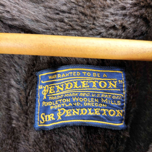 ペンドルトン PENDLETON 70-80S 裏地ファー チェスターコート メンズ