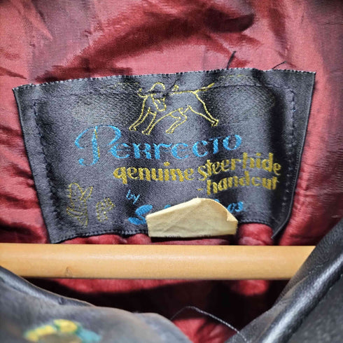 パーフェクトバイショット Perfecto by Schott USA製 復刻 サボテンタグ 641xx ライダースジャケット メンズ US:34