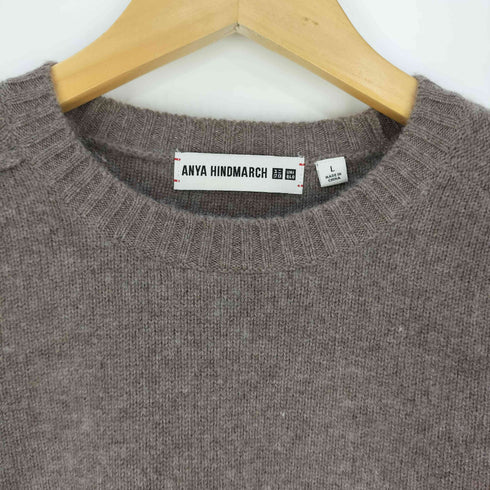 ユニクロ UNIQLO カシミヤクルーネックセーター レディース JPN:L