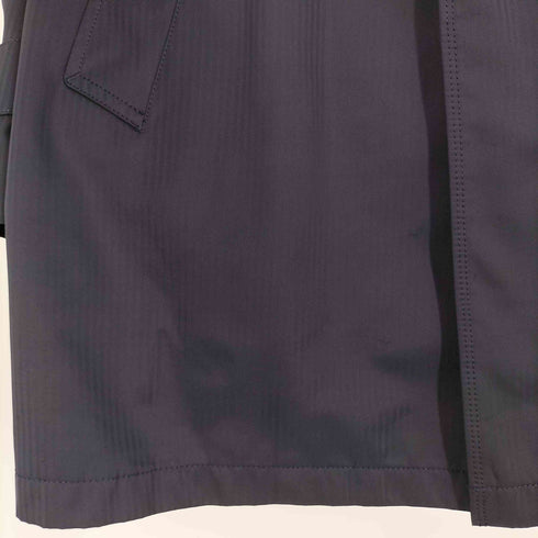 ゴタイリク 五大陸 ダウンインナー付き ストライプ 比翼コート メンズ 36