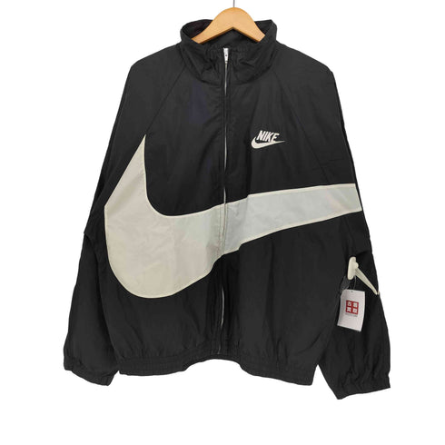 ナイキ NIKE 90S 白タグ ビッグスウッシュ ナイロンジャケット メンズ import:L