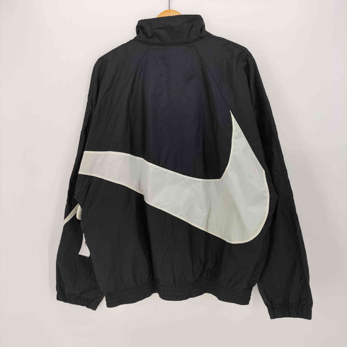 ナイキ NIKE 90S 白タグ ビッグスウッシュ ナイロンジャケット メンズ import:L