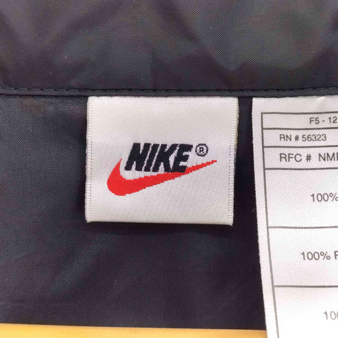 ナイキ NIKE 90S 白タグ ビッグスウッシュ ナイロンジャケット メンズ import:L