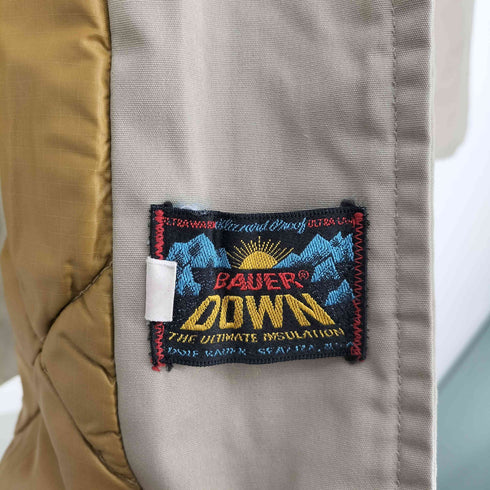 エディーバウアー Eddie Bauer 60S 日の出タグ 襟ボア キルティングダウンジャケット メンズ 12