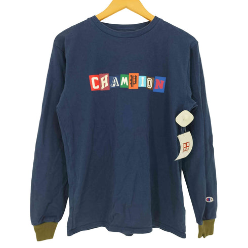チャンピオン Champion IVY LEAGUE スクールカラー ロングスリーブTシャツ メンズ import:S