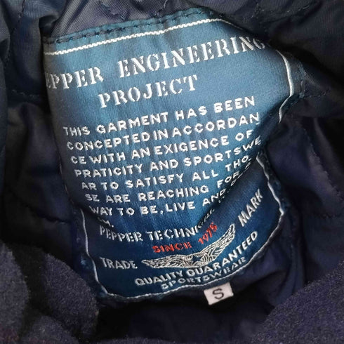 PEPPER ENGINEERING PROJECT イタリア製 ウール ライナー付き ファイヤーマン ジャケット メンズ import:S