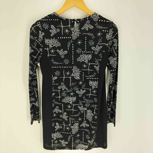 ヒロココシノ HIROKO KOSHINO 総柄 L/S チュニック レディース JPN:38
