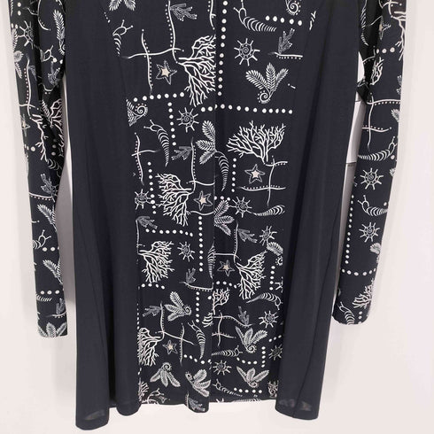 ヒロココシノ HIROKO KOSHINO 総柄 L/S チュニック レディース JPN:38