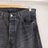リーバイス Levis ヴィンテージブラック ストレートデニムパンツ メンズ 33/30