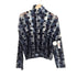 ワイズ Ys HOUNDTOOTH DOTS TULLE CROPPED HIGH-NECK T レディース 2