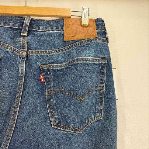 リーバイス Levis 別注 PREMIUM 501ペイント加工デニムパンツ メンズ W32 L30