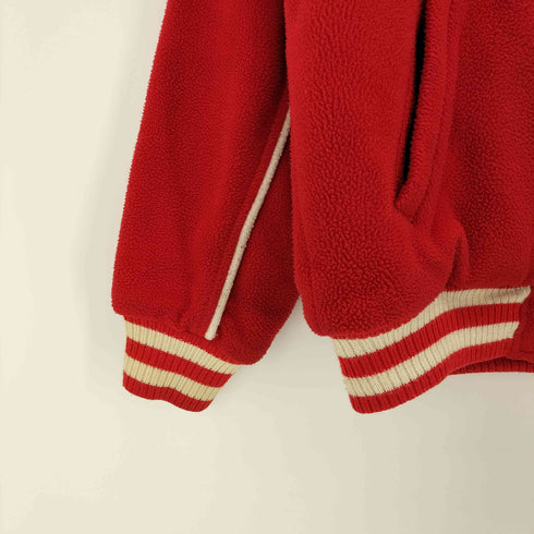 カンタベリー CANTERBURY 90S 日本製 ロゴ刺繍 ボア スタジアムジャンパー メンズ チェスト72-80