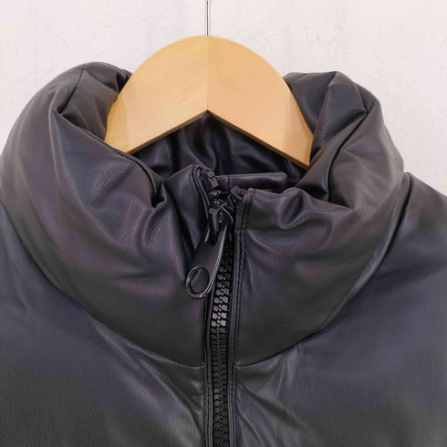 ザラマン ZARA MAN フェイクレザーパフジャケット メンズ M