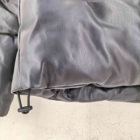 ザラマン ZARA MAN フェイクレザーパフジャケット メンズ M