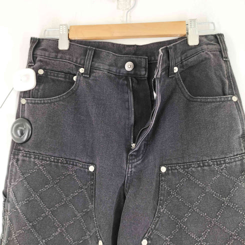 オーワイ OY TURQUOISE STUD CARPENTER PANTS メンズ JPN:0